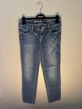 Eddie Bauer Women's Faded Blue Skinny Jeans